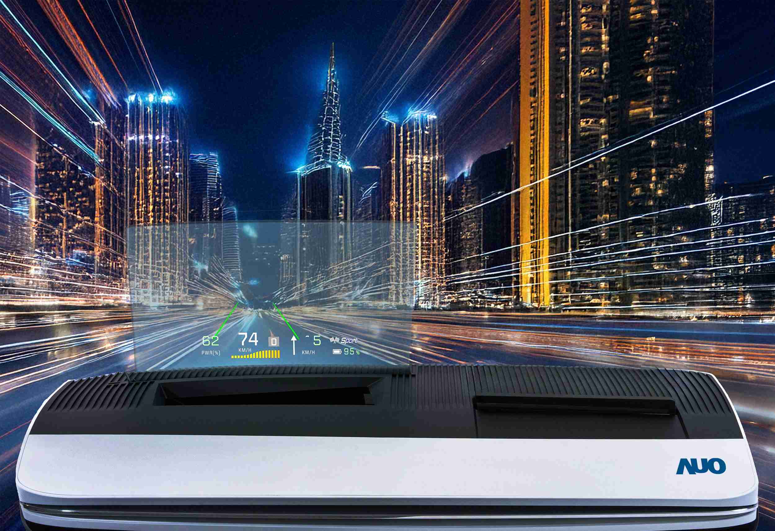 冰球突破推出13吋Micro LED抬头显示器，，提供高入眼亮度、、高色彩饱和度的显示质量，，，，在阳光下或黑暗中都清晰可见，，，并利用Micro LED模块体积小的优势，，，解决车用空间有限的痛点